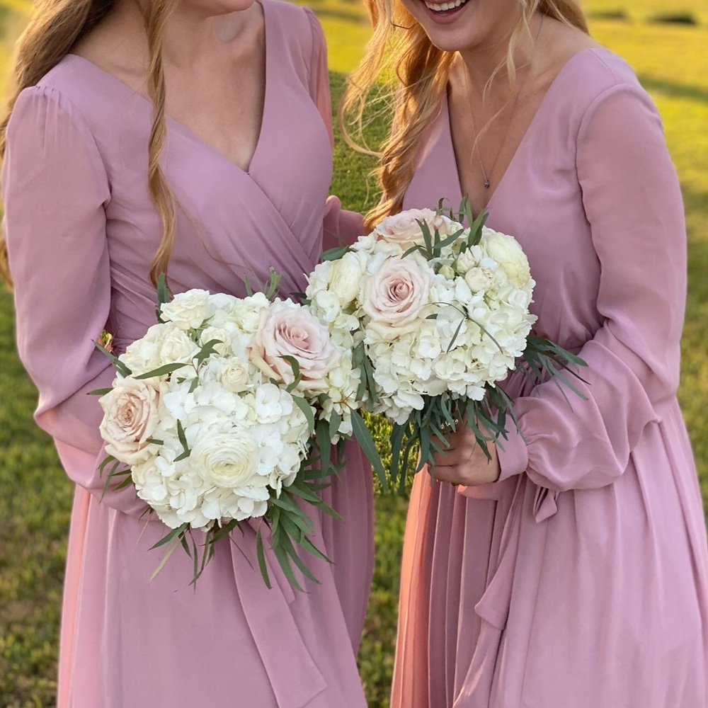 Beautiful Blush Kanali K Bridesmaids Dress
